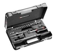 Coffret 24 douilles 3/8' 12 pans métriques J.161 - FACOM - J.161-4P12