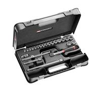 Coffret 24 douilles 3/8' 6 pans métriques J.161 - FACOM - J.161-4P6