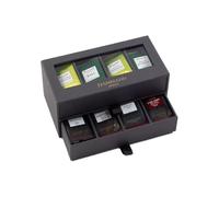 Coffret 24h/24 noir 2 tiroirs - Dammann Frères