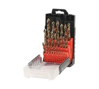 Coffret 25 forets cobalt / boite pvc