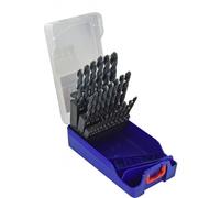 Coffret 25 forets métaux courts - queue cylindrique - Ø 1-13 mm TSX - HSS TIVOLY