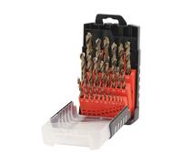 Coffret 25 forets métaux hss taillés meulés DRAKKAR TOOLS - 22225