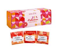 Coffret 28 thés et infusions bio jeux et défis sensuels terre d'Oc