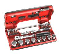 Coffret 3/8' Detection Box métrique - 12 pans - FACOM - JL.DBOX501