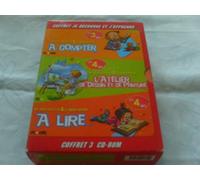 Coffret - Je Decouvre Et J'apprends Acompter - L'atelier De Dessin Et De Peinture - A Lire Pc