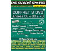 Karaoke KPM - Années 50-60-70 - Coffret DVD