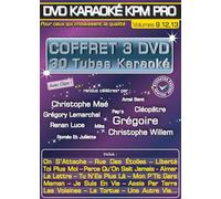 KPM Coffret DVD Karaoké Stars en Scène 1, 2 et 3 – 3 DVD