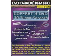 Coffret 3 DVD Karaoké KPM Stars En Scène 1, 2 et 3