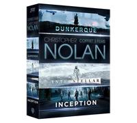 Coffret 3 DVD Nolan : Inception, Interstellar & Dunkerque