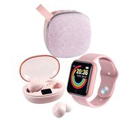 Coffret 3-en-1 - INOVALLEY - Inovalley - Montre connectée IP65 - Écouteurs Bluetooth 5.1 - Mini enceinte 10W