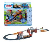 Coffret 3 en 1 - MATTEL - Thomas et ses Amis - TrackMaster - Locomotive Thomas avec remorques Annie et Clarabel