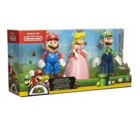 World Of Nintendo New 2018 Mushroom Kingdom Diorama Gift Set-3 Figure Pack Action