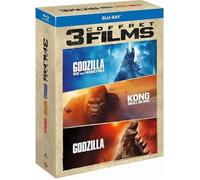 Coffret 3 Films : Godzilla Godzilla II - Roi Des Monstres Kong - Skull Island [Blu-Ray]