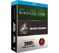 Coffret 3 Films : Matrix Blade Runner 2001, L'odyssée De L'espace [Blu-Ray]