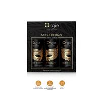 Orgie Sexy Therapy Sensual Erotic Massage Oil 3 Units Noir