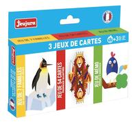 Coffret 3 jeux de cartes