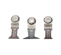 Coffret 3 lames de scie E-Cut Starlock bois et métal FEIN