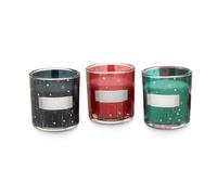 Coffret cadeau 3 bougies Votives Heart and Home - Sapin de Noël - Ange d'hiver - Epices et cranberry
