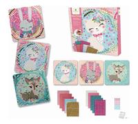 Coffret 3 mosaïques Animaux mignons