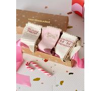 VERTBAUDET Coffret 3 Paires de Chaussettes Noël Fille Maille Assorties 35/38