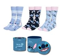 Coffret 3 Paires de Chaussettes Stitch Disney - Modèle 1