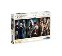 Coffret 3 puzzles : Harry Potter 3 X 1000 Pieces - Collection Film Fantastique - Adulte