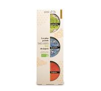 Coffret 3 thés verts bio du Japon