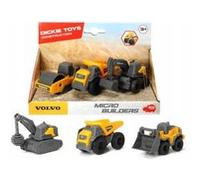 Coffret 3 véhicules de construction Dickie Toys Volvo Modèle aléatoire G