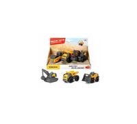 Dickie Toys Set De 3 Véhicules Volvo Micro 2 Assorti 9 Cm