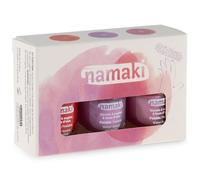 Coffret 3 Vernis à Ongles enfants Rose éternelle Griotte Mauve Rose