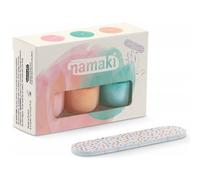 Coffret 3 vernis délices d'eté rose bonbon - pêche - vert d'eau multicolore TU