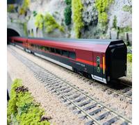 Coffret 3 voitures Railjet, ÖBB, Ep VI, 3 Rails - ROCO 74042 - HO 1/87
