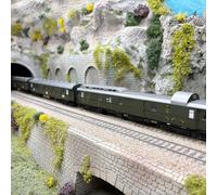 Coffret 3 voitures train express FD 226 «100 ans série 01» avec éclairage, DRB,