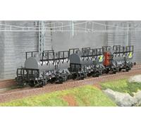 Coffret 3 wagons-citernes 3 cuves, DB ép. III - Märklin 46491 - H0