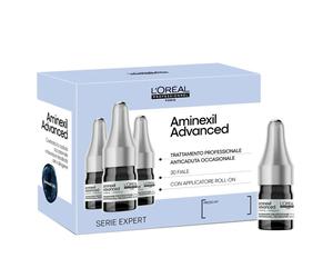 Coffret 30 ampoules Antichute L'Oreal Aminexil Advanced 180 ml - Perte et chute des cheveux