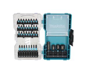 Coffret 32 embouts + 1 porte embout + 3 douilles IMPACT BLACK MAKITA