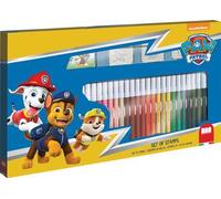 Coffret 36 Feutres 3 Tampons La PatPatrouille