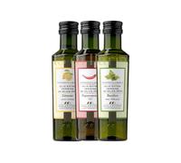 Coffret 3x100 ml Huiles d’Olive Extra Vierge Aromatisées | Piment, Basilic et Citron | Gourmet Italien • Pressées à Froid • 100% Naturelles • Fabriquées en Puglia, Italie • 13 di Ilaria