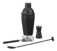 Coffret 4 Accessoires pour Cocktail - TONIC - ALTOBUY Noir