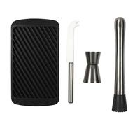 Coffret 4 Accessoires Spécial Mojito - MINTH - ALTOBUY Noir