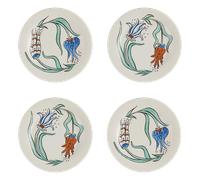 coffret 4 assiette canapes assorties la favorite