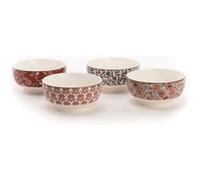 Coffret 4 bols Anjali 40cl - Amadeus - Blanc - Porcelaine BLANC G