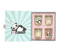 AltoBuy Coffret 4 Bougies Kawaii parfums Guimauve et Barbe à Papa