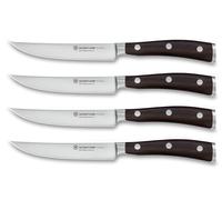 Coffret 4 couteaux à steak Ikon 12 cm