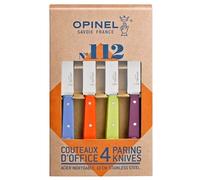 Coffret 4 couteaux office N°112 lame inox 10 cm 4 coloris Opinel