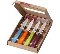 Coffret 4 couteaux office N°112 lame inox 10 cm 4 coloris Opinel