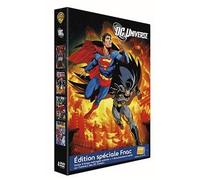 COFFRET 4 DVD DC UNIVERSE SUPER HEROS