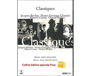 Coffret 4 DVD Grands Classiques : Quai des Brumes - Quai des orfèvres - Casque d'Or - Le Procès