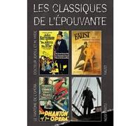 Coffret 4 DVD les classiques de l'épouvante : Nosferatu, Faust (Version Sépia), Dr Jekyll & Mr Hyde (Version Teintée), Le fantôme de l'opéra (Version Teintée) G