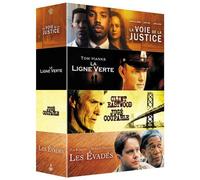 Coffret 4 Films : La Voie De La Justice + La Ligne Verte + Les Évadés + Juge Coupable - Pack